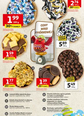 Biszkopty z galaretką o smaku pomarańczowym lub malinowym promocja w Auchan