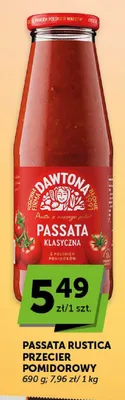 Passata Rustica przecier pomidorowy Dawtona Klasyczna promocja w Euro Sklep