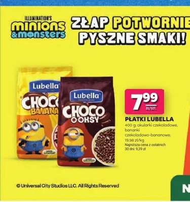 Płatki Lubella Choco Banana promocja w Stokrotka
