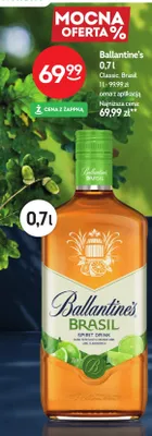 Whisky Ballantine's Classic promocja w Żabka