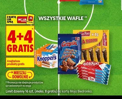 Wafel Grześki promocja w Biedronka