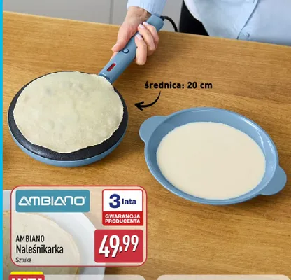 Naleśnikarka Ambiano promocja w Aldi