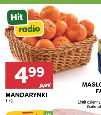 Mandarynki promocja w Stokrotka