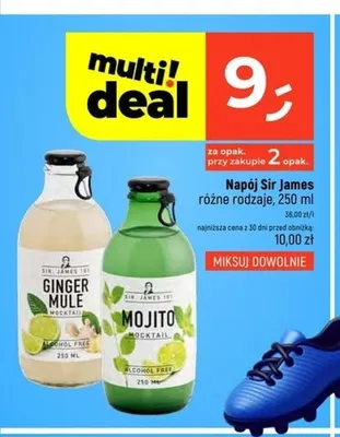 Napój bezalkoholowy Sir James 101 Mojito promocja w Dealz