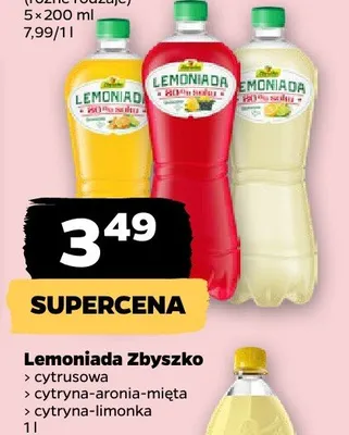 Lemoniada cytryna-limonka 1 l promocja w Netto