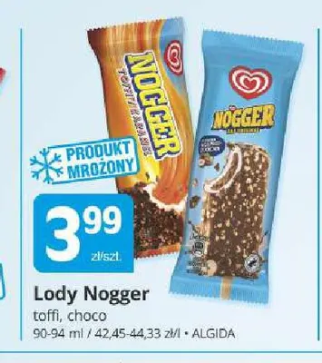 Lody Nogger choco Algida promocja w Marketvita