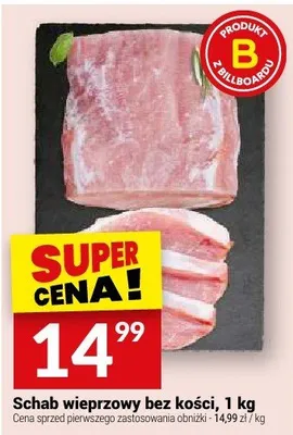 Schab wieprzowy bez kości promocja w Twój Market