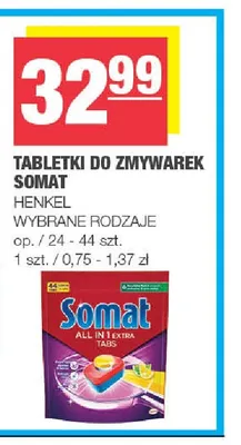 Tabletki do zmywarek OXO promocja w SPAR