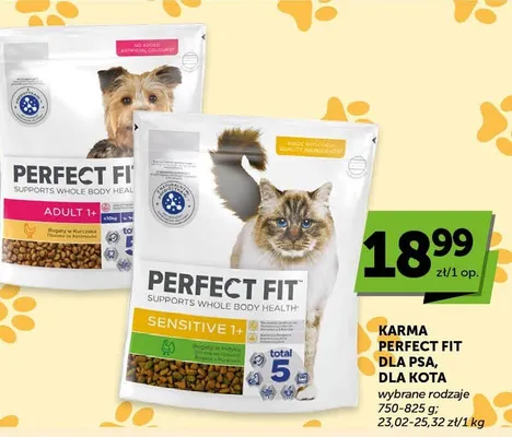 Karma Perfect Fit dla psa, dla kota wybrane rodzaje promocja w ABC