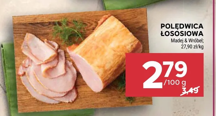 Polędwica łososiowa Madej & Wróbel promocja w Stokrotka