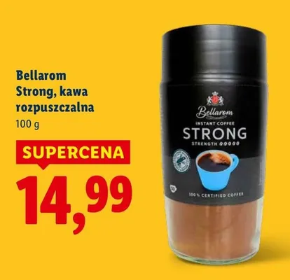 Kawa rozpuszczalna Strong promocja w Lidl