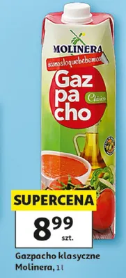 Gazpacho klasyczne Molinera promocja w Auchan