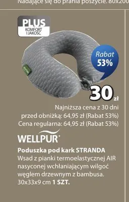 Poduszka pod kark WELLPUR STRANDA promocja w Jysk