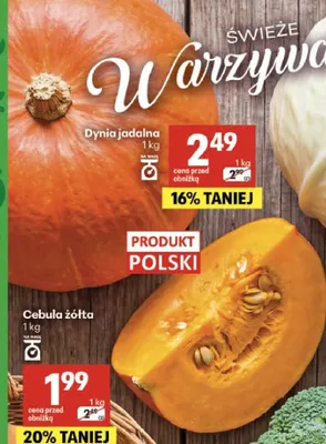 Dynia jadalna promocja w Delikatesy Centrum
