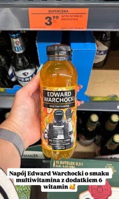 Napój Edward Warchocki Multiwitamina promocja w Biedronka