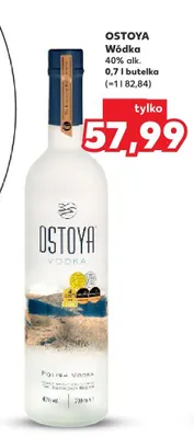 Wódka Ostoya promocja w Kaufland