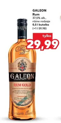 Rum Galeon Gold promocja w Kaufland