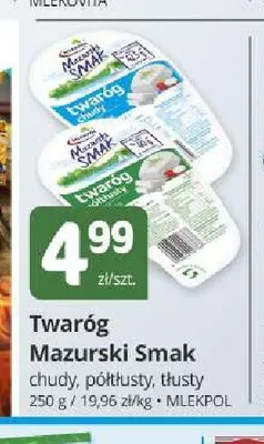 Twaróg Mazurski Smak Mlekovita promocja w Marketvita