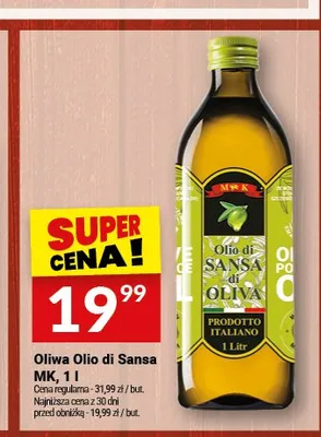 Oliwa Olio di Sansa MK promocja w Twój Market