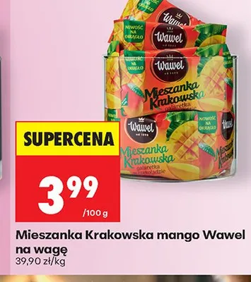 Mieszanka Krakowska mango Wawel na wagę promocja w Biedronka