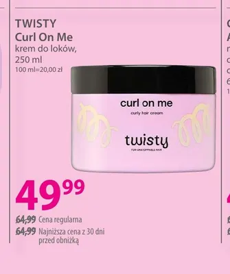Krem do loków Curl On Me Twisty promocja w Hebe