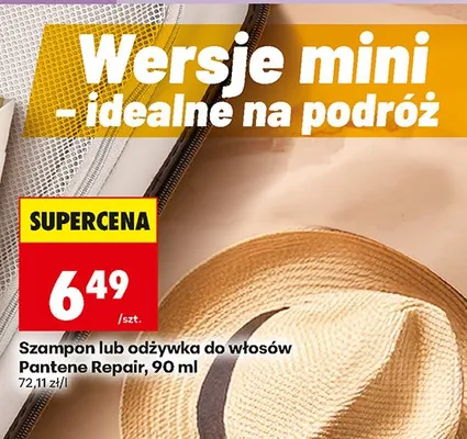 Szampon do włosów Pantene Repair promocja w Biedronka