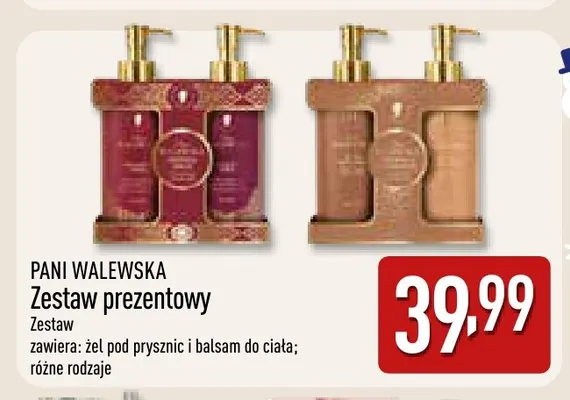 Zestaw prezentowy Pani Walewska promocja w Aldi