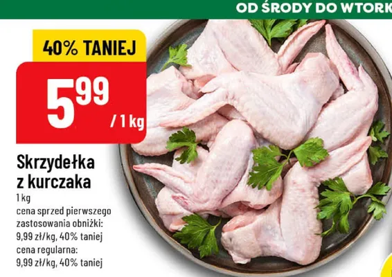 Skrzydełka z kurczaka promocja w POLOmarket