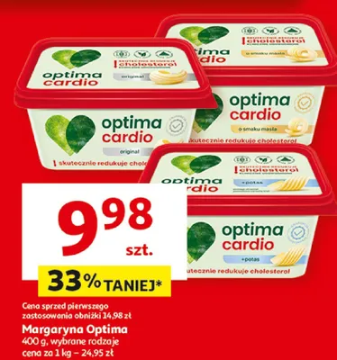 Margaryna Optima promocja w Auchan