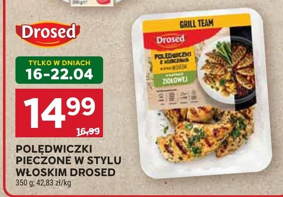 Polędwiczki pieczone w stylu włoskim promocja w Stokrotka