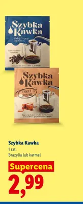 Kawa Szybka Kawka Brazylia promocja w Lidl
