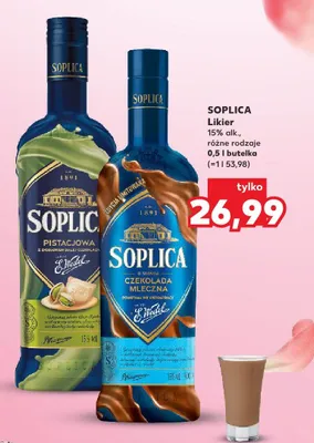 Likier Soplica o smaku Czekolada Mleczna E.Wedel 15% promocja w Kaufland