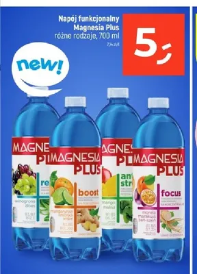 Napój funkcjonalny Magnesia Plus mandarynka limonka imbir promocja w Dealz
