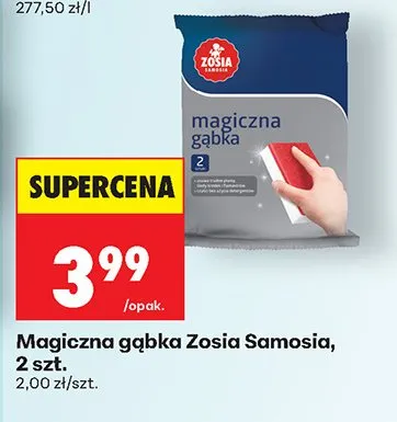 Gąbka magiczna promocja w Biedronka