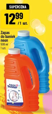 Zapas do baniek neon 500ml promocja w POLOmarket