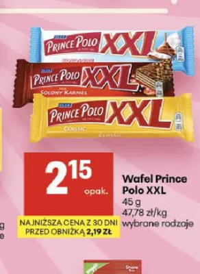 Wafel Prince Polo XXL Solony Karmel promocja w Delikatesy Centrum