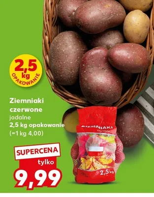 Ziemniaki czerwone jadalne promocja w Kaufland