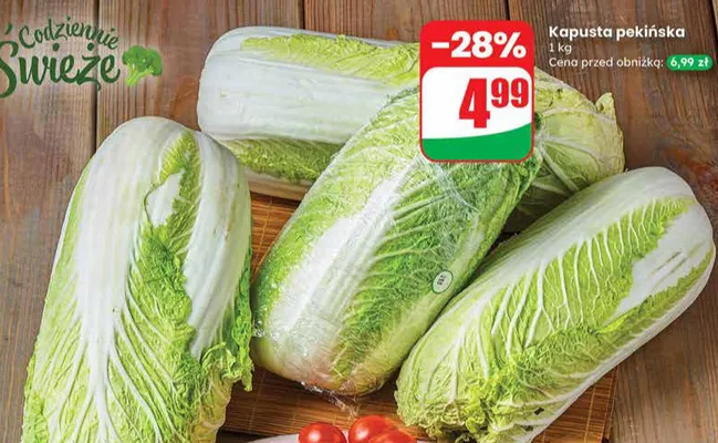 Kapusta pekińska Dino promocja w Dino