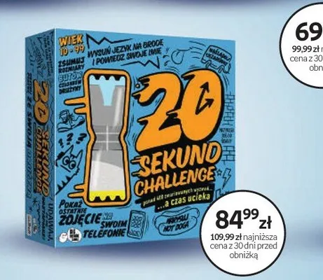 Gra 20 Sekund Challenge Trefl promocja w Empik