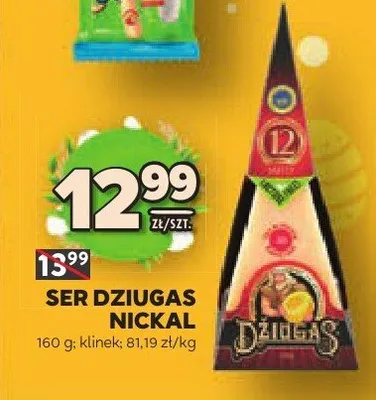 Ser Dziugas promocja w Stokrotka