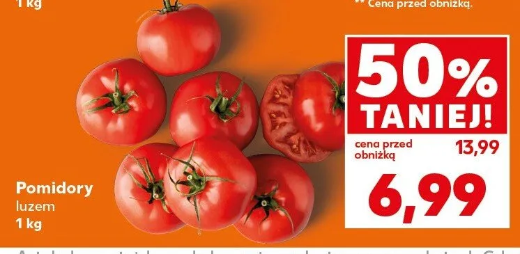 Pomidory promocja w Kaufland