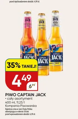 Piwo Captain Jack Cuba Libre promocja w Chata Polska
