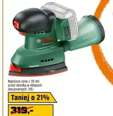 Szlifierka uniwersalna Bosch Universal Sander promocja w OBI