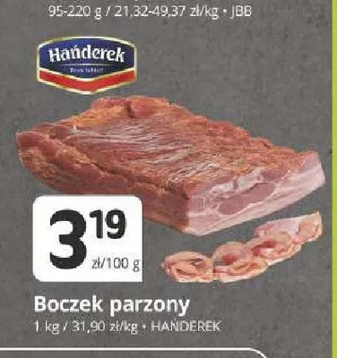 Boczek parzony Hańderek promocja w Marketvita