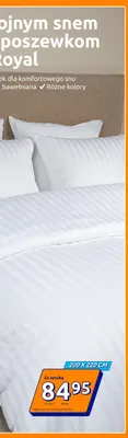 Poszewka Hotel Royal 200x220 cm promocja w Action
