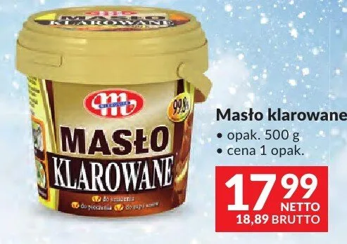 Masło klarowane promocja w Makro