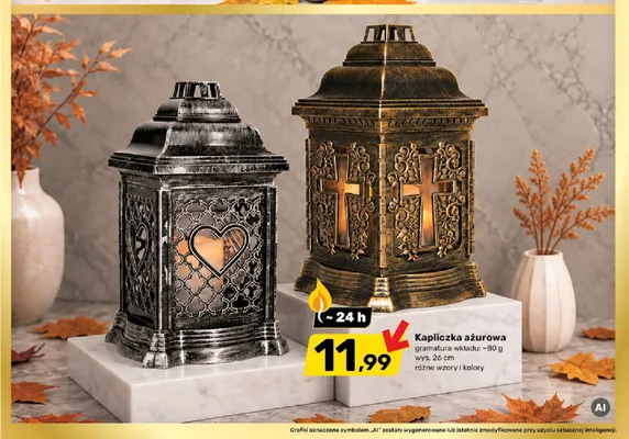 Kapliczka ażurowa promocja w Bricomarche