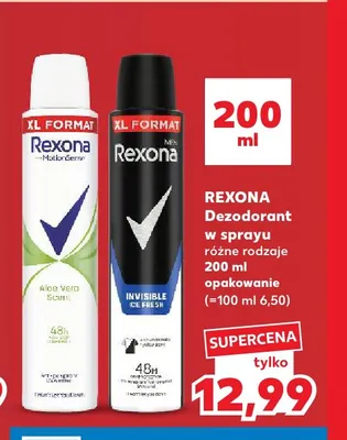 Dezodorant w sprayu Rexona Aloe Vera Scent promocja w Kaufland