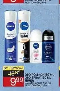 Dezodorant spray Nivea 150ml promocja w Wafelek