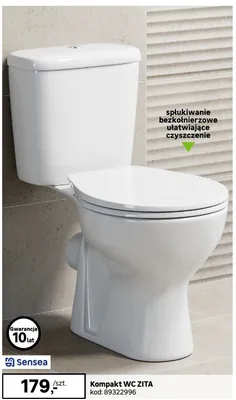 Kompakt WC ZITA promocja w Leroy Merlin